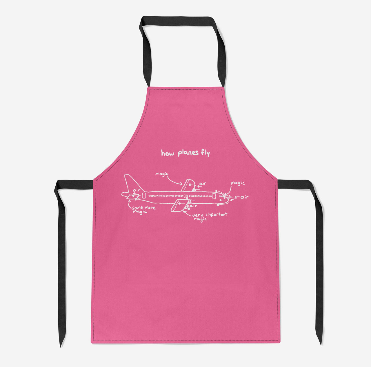 How Planes Fly Designed Kitchen Aprons