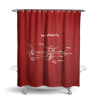 Thumbnail for How Planes Fly Designed Shower Curtains