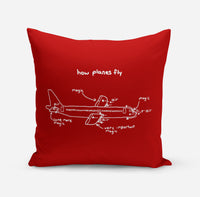 Thumbnail for How Planes Fly Designed Pillows