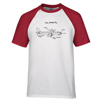 Thumbnail for How Planes Fly Designed Raglan T-Shirts