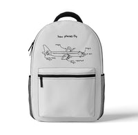 Thumbnail for How Planes Fly Designed 3D Backpacks