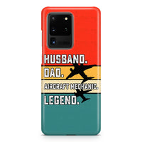 Thumbnail for Husband & Dad & Aircraft Mechanic & Legend Samsung S & Note Cases