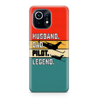 Thumbnail for Husband & Dad & Pilot & Legend Designed Xiaomi Cases
