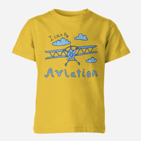 Thumbnail for I Can Fly & Aviation Designed Children T-Shirts