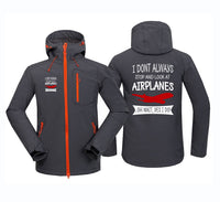 Thumbnail for I Don't Always Stop and Look at Airplanes Polar Style Jackets