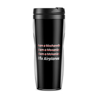 Thumbnail for I Fix Airplanes Designed Travel Mugs