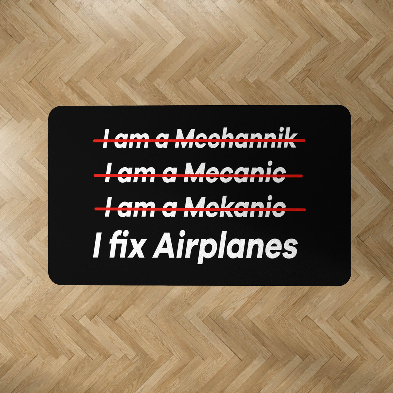 I Fix Airplanes Designed Carpet & Floor Mats