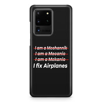 Thumbnail for I Fix Airplanes Samsung S & Note Cases