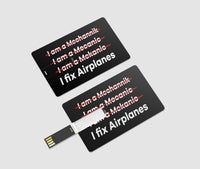 Thumbnail for I Fix Airplanes Designed USB Cards
