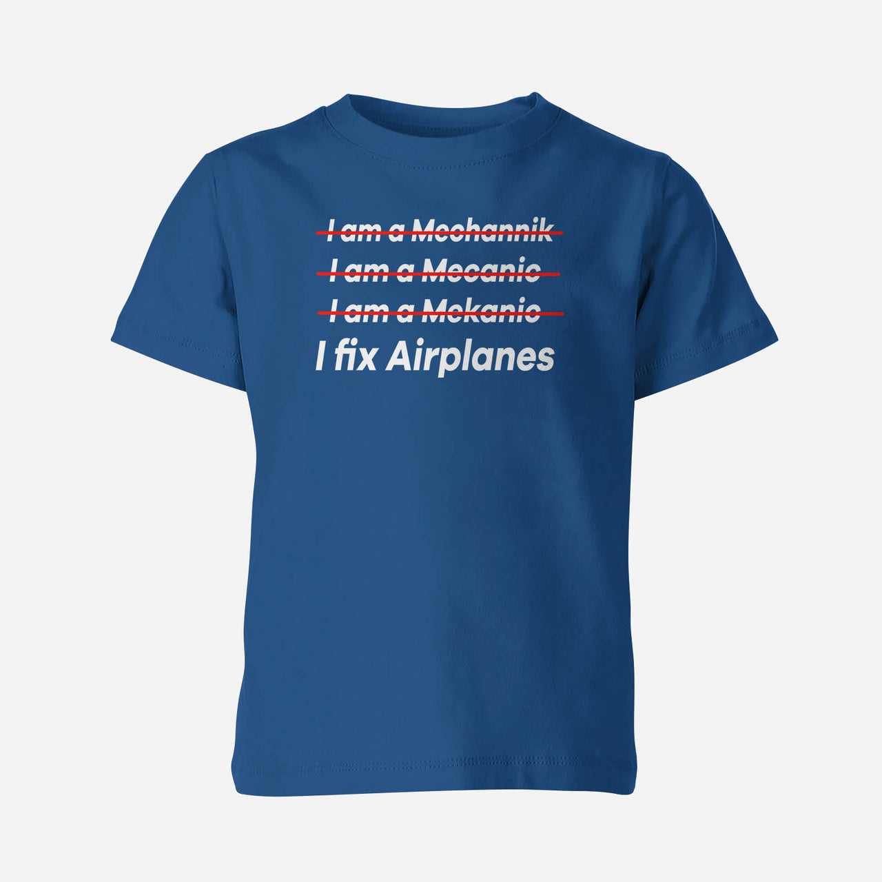 I Fix Airplanes Designed Children T-Shirts