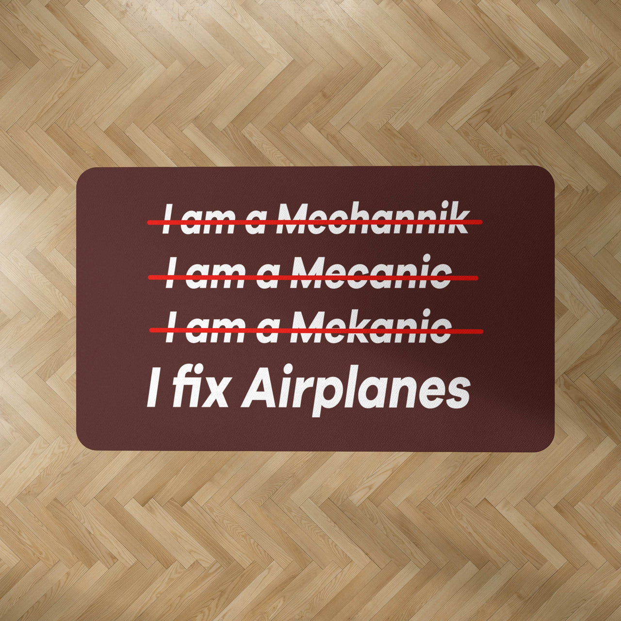 I Fix Airplanes Designed Carpet & Floor Mats