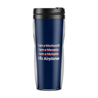 Thumbnail for I Fix Airplanes Designed Travel Mugs