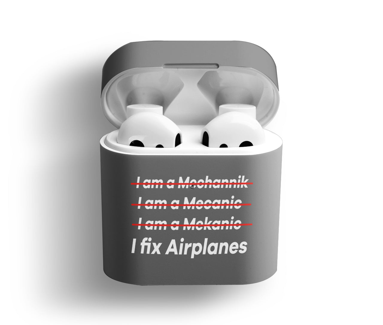 I Fix Airplanes Designed AirPods Cases