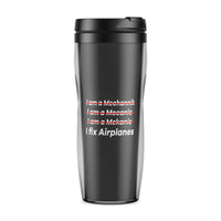 Thumbnail for I Fix Airplanes Designed Travel Mugs