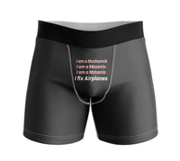 Thumbnail for I Fix Airplanes Designed Men Boxers