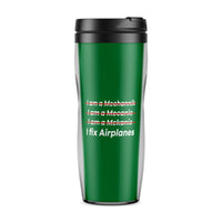 Thumbnail for I Fix Airplanes Designed Travel Mugs