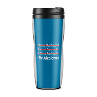 Thumbnail for I Fix Airplanes Designed Travel Mugs