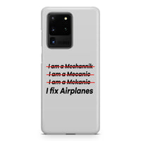Thumbnail for I Fix Airplanes Samsung S & Note Cases