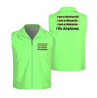 Thumbnail for I Fix Airplanes Designed Thin Style Vests