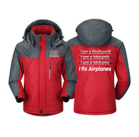 Thumbnail for I Fix Airplanes Designed Thick Winter Jackets