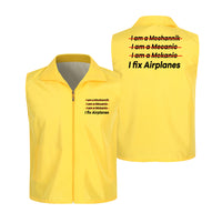 Thumbnail for I Fix Airplanes Designed Thin Style Vests