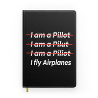 Thumbnail for I Fly Airplanes Designed Notebooks