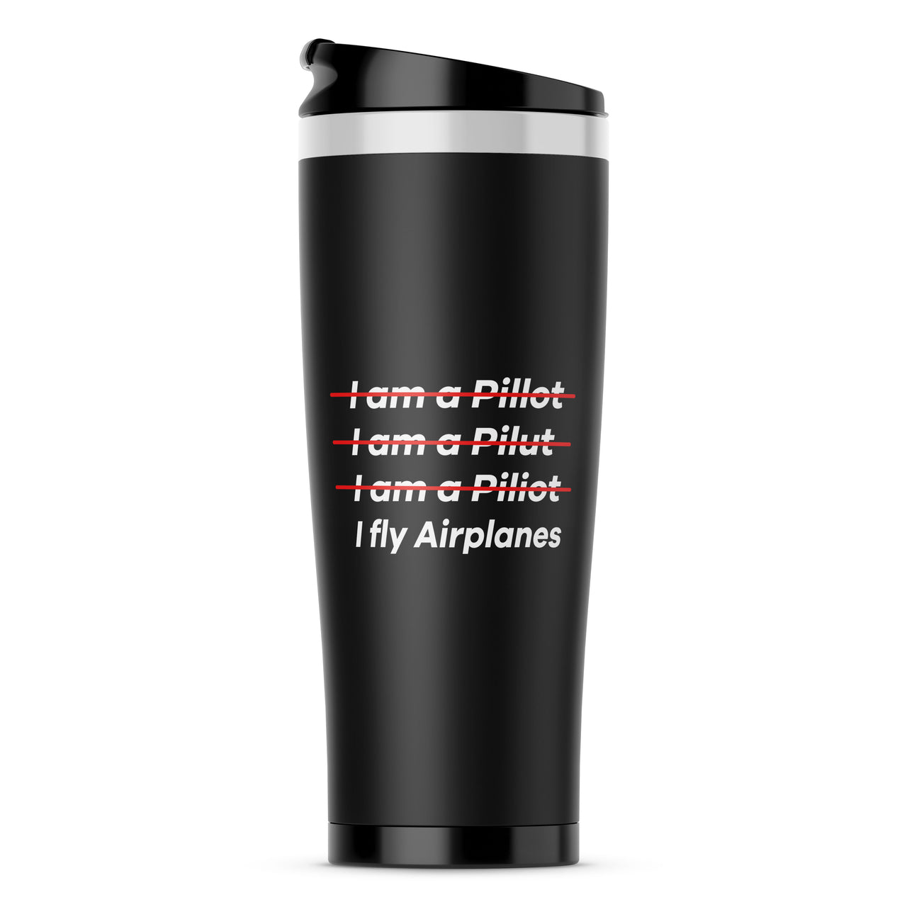 I Fly Airplanes Designed Travel Mugs