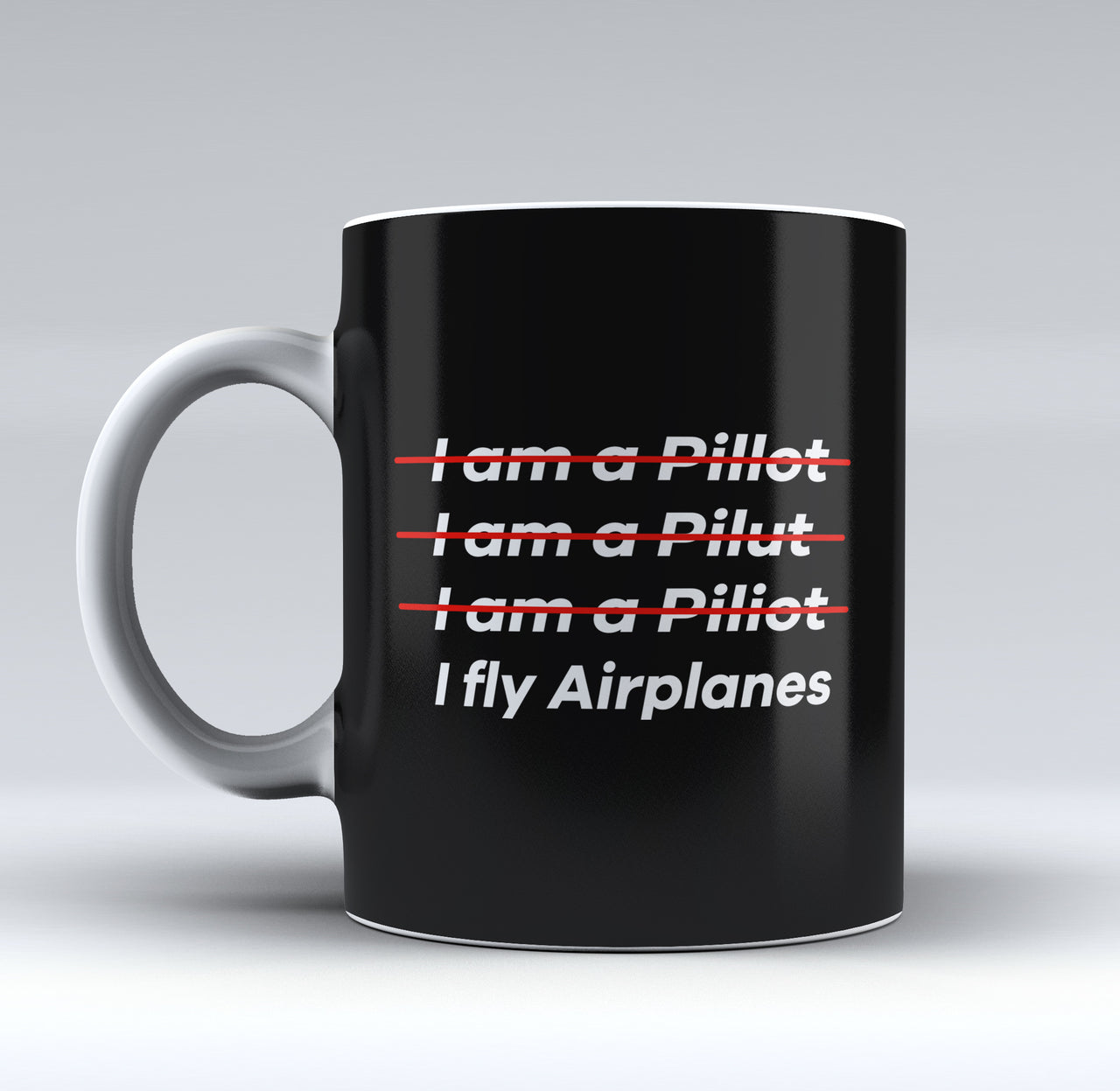 I Fly Airplanes Designed Mugs