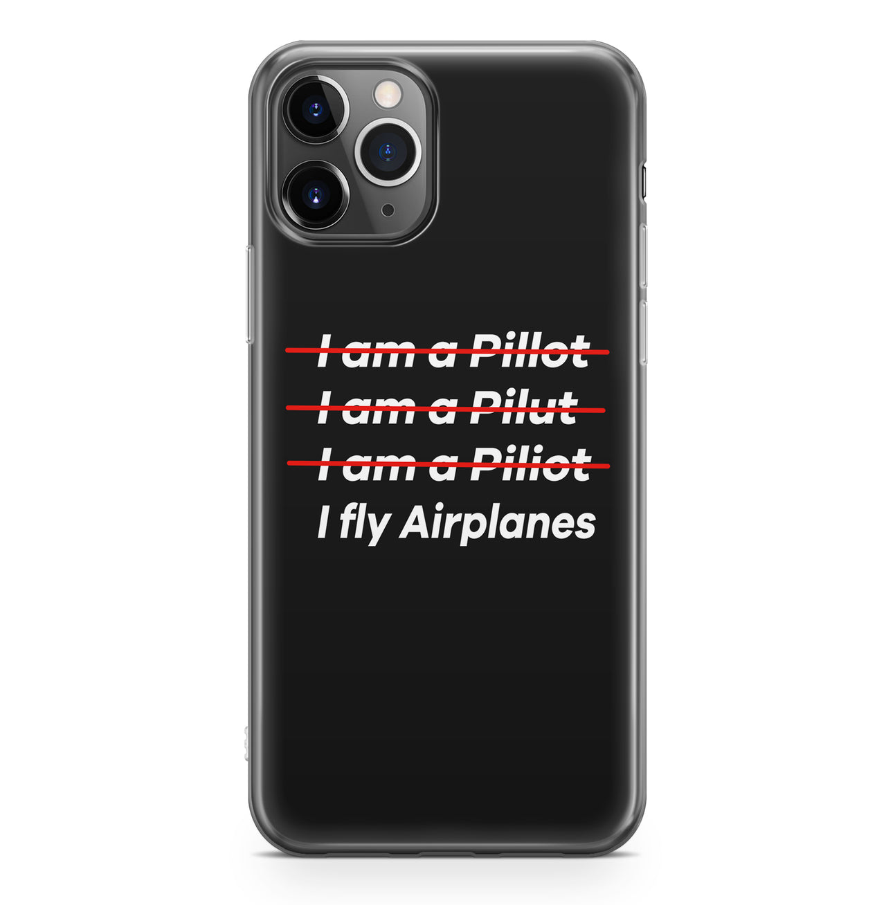I Fly Airplanes Designed iPhone Cases