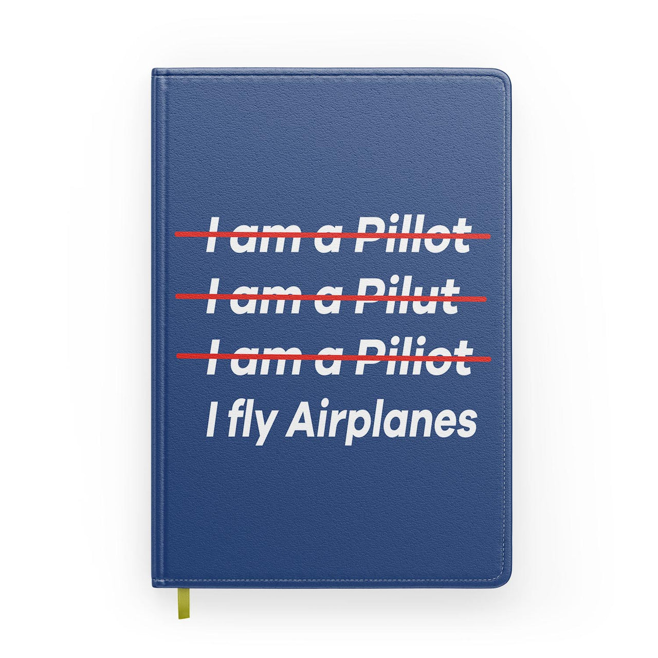 I Fly Airplanes Designed Notebooks