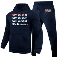 Thumbnail for I Fly Airplanes Designed Hoodies & Sweatpants Set