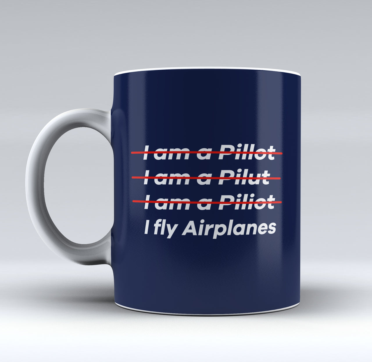 I Fly Airplanes Designed Mugs