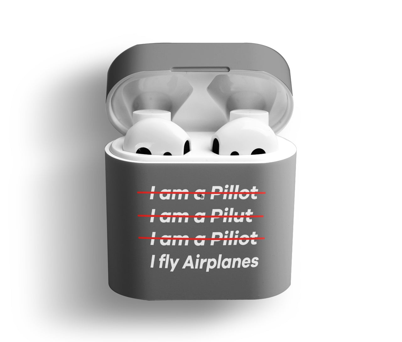 I Fly Airplanes Designed AirPods Cases