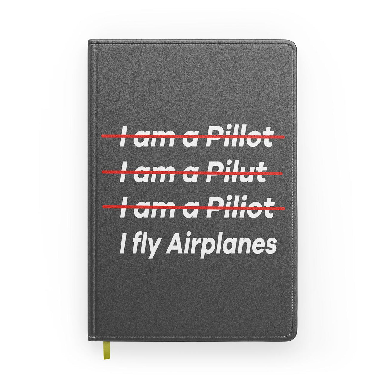 I Fly Airplanes Designed Notebooks