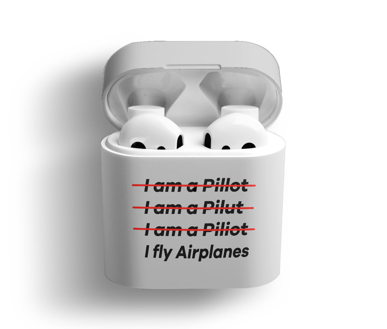 I Fly Airplanes Designed AirPods Cases