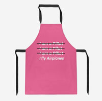Thumbnail for I Fly Airplanes Designed Kitchen Aprons