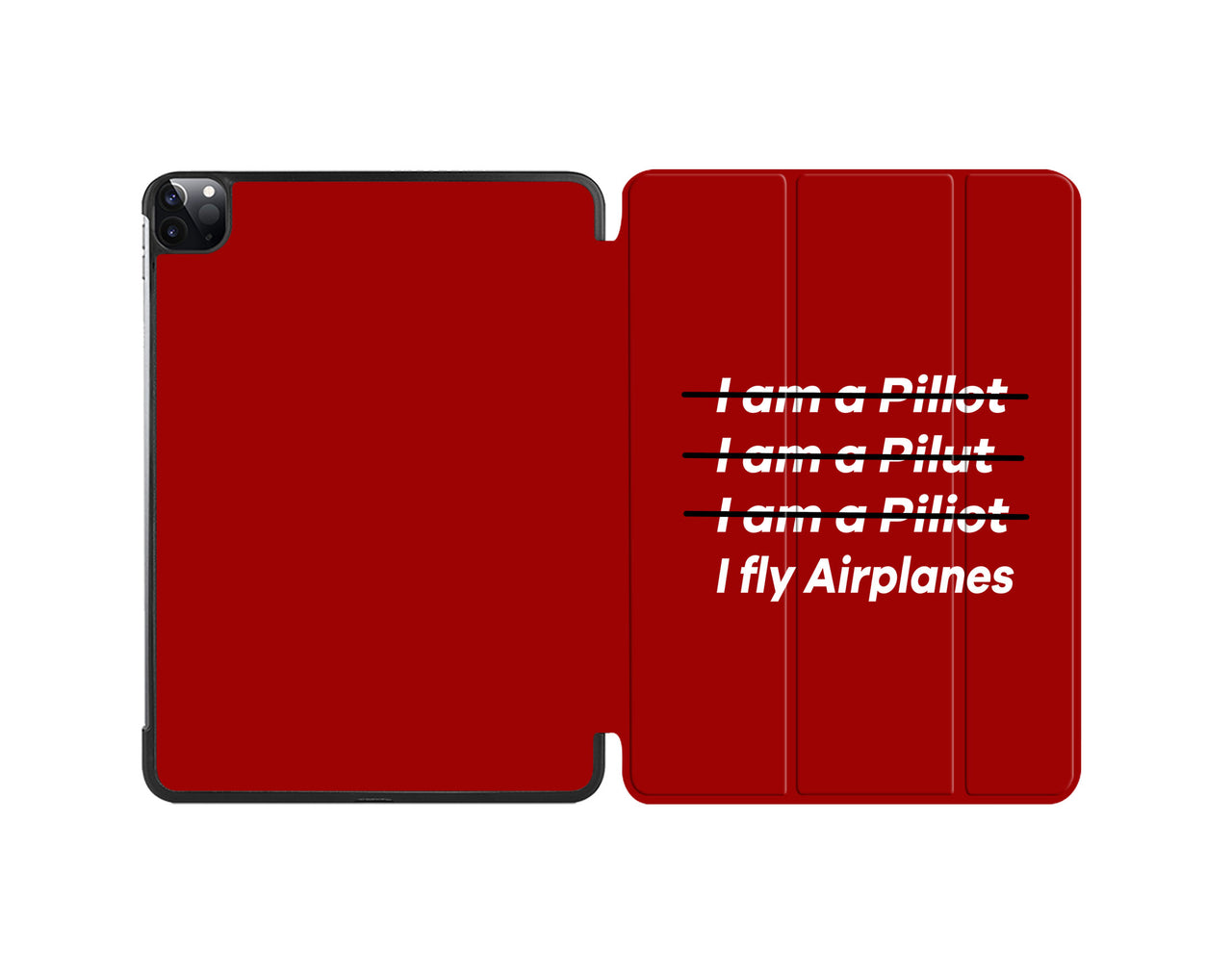 I Fly Airplanes Designed iPad Cases