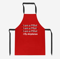 Thumbnail for I Fly Airplanes Designed Kitchen Aprons