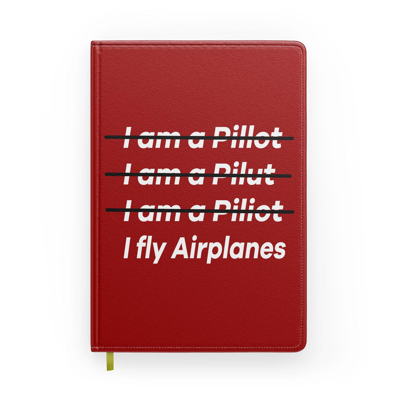 I Fly Airplanes Designed Notebooks