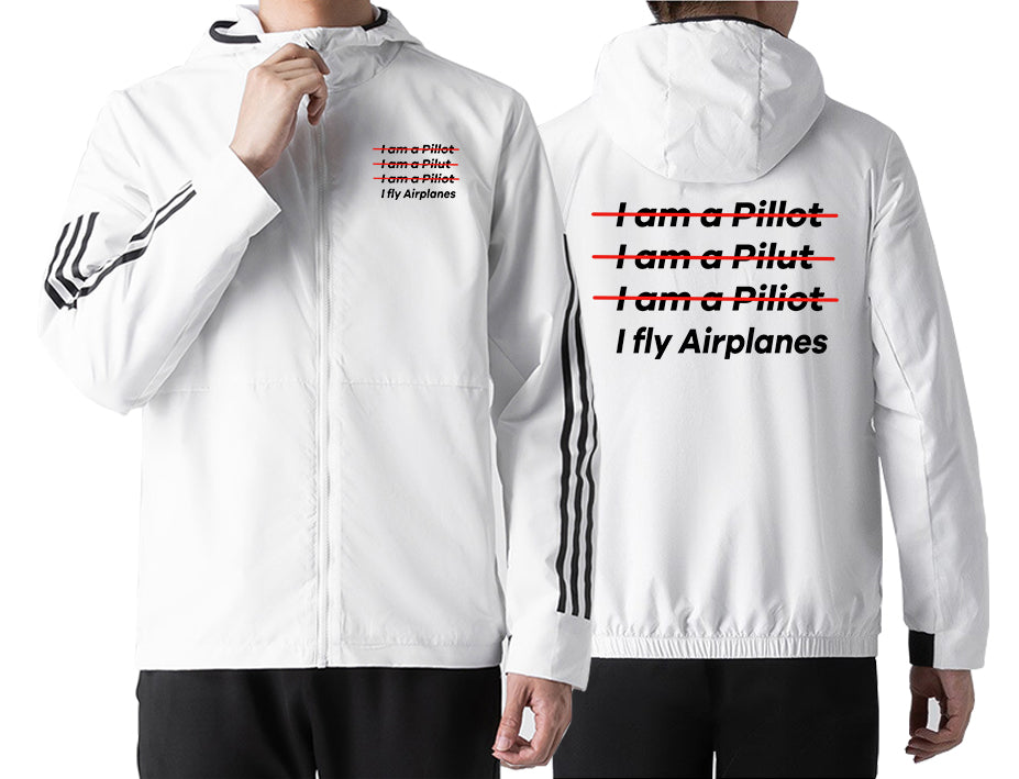 I Fly Airplanes Designed Sport Style Jackets