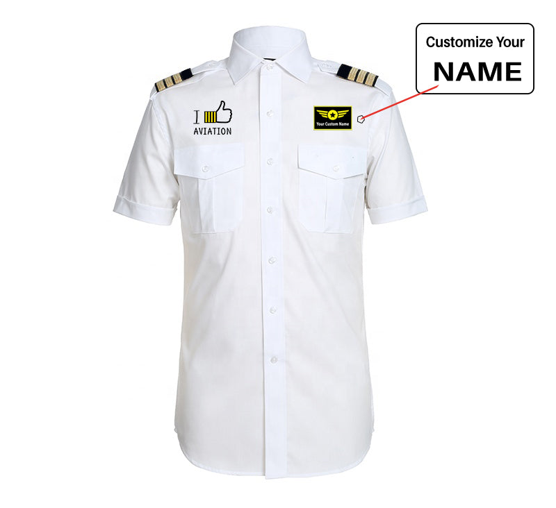 Customisable I Like Aviation Shirt - view 3