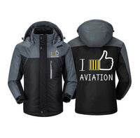 Thumbnail for I Like Aviation Designed Thick Winter Jackets
