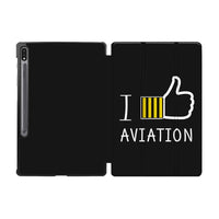 Thumbnail for I Like Aviation Designed Samsung Tablet Cases
