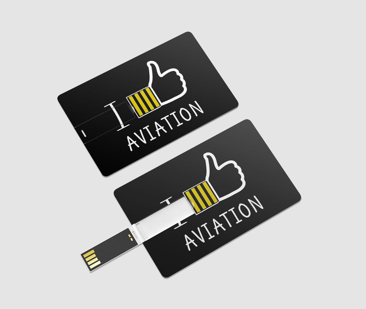 I Like Aviation Designed USB Cards