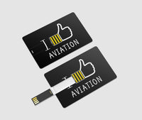 Thumbnail for I Like Aviation Designed USB Cards