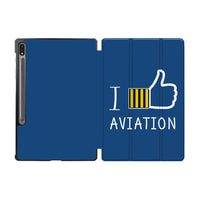 Thumbnail for I Like Aviation Designed Samsung Tablet Cases