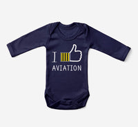 Thumbnail for I Like Aviation Designed Baby Bodysuits