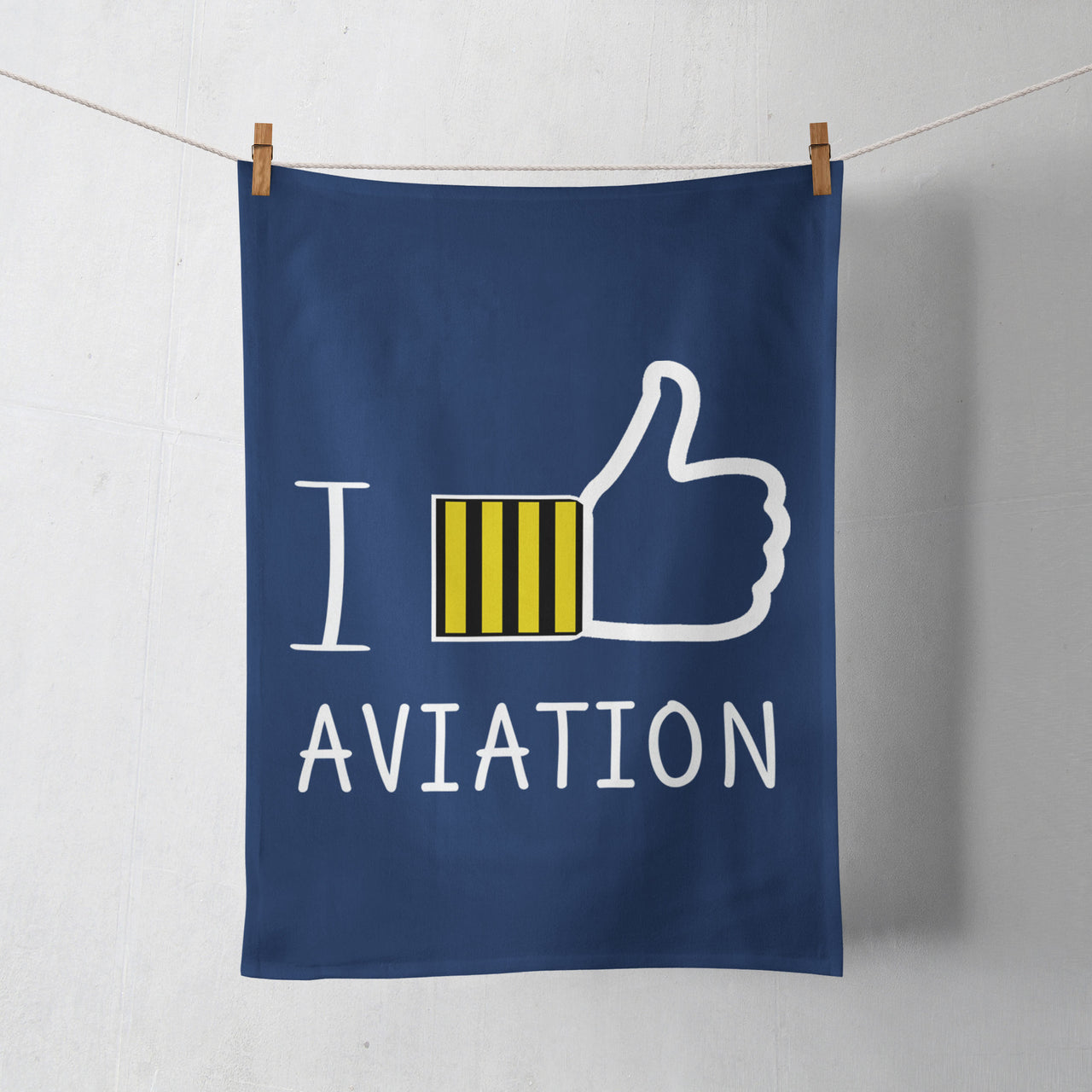 I Like Aviation Designed Towels
