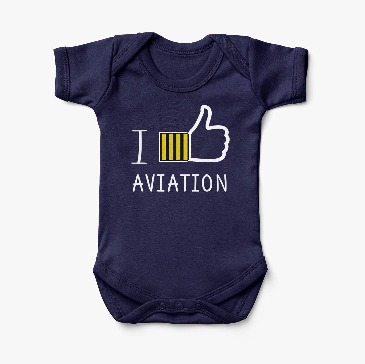 I Like Aviation Designed Baby Bodysuits