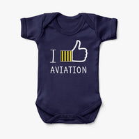 Thumbnail for I Like Aviation Designed Baby Bodysuits